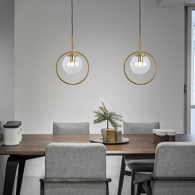 Esszimmer ringsum hängenden Licht Glaswechselstrom 220V 3000K 4000K 6000K