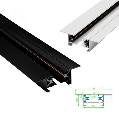 3m Deckenbogen-Bahnnetz-Scheinwerfer-Aluminiumbahn-Schiene