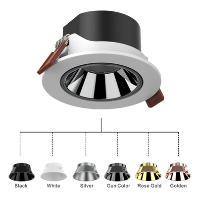 AC100-240V LED vertiefte vertieften Pfeiler Downlight Downlight 85X40MM