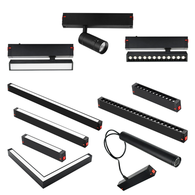 18W 27W Intelligente Dämpfung Farbe LED Magnetische Spur Scheinwerfer Schlafzimmer Wohnzimmer