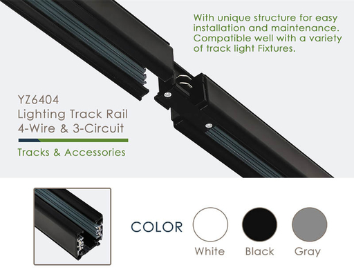 Bahn-Licht-System des CER RoHS-Deckenbogen-Bahnnetz-0.5m 1m 1.5m LED