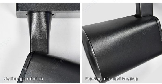 12W 20W 30W 40W LED horizontales justierbares des Bahn-Scheinwerfer-350