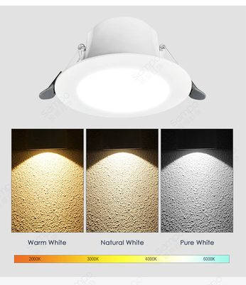 9W 12W LED vertiefte Quadrat Downlight 4000K 6000K, das Umbau beleuchtend vertieft wurde