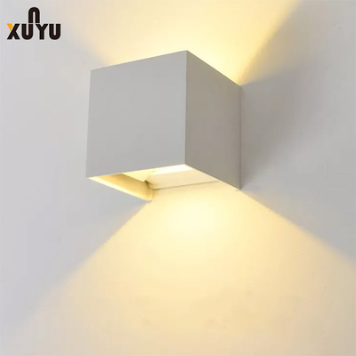 Wasserbeweis-Wandlampe des hellen Winkels des Quadrats 3000k justierbare