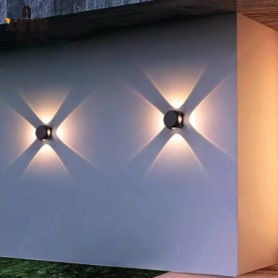 Wandleuchten 4W imprägniern im Freien 70*70*50MM für Halle/Balkon