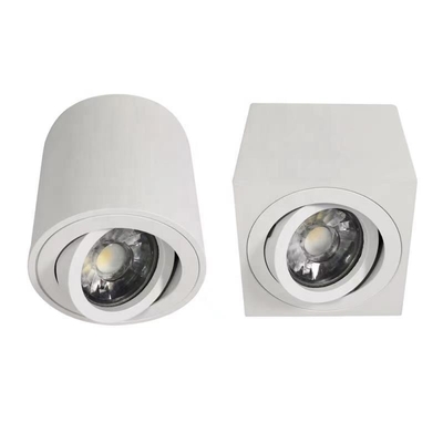Runde Decke angebrachte justierbare Oberflächenwohnung Gu10 Downlight 79*89mm