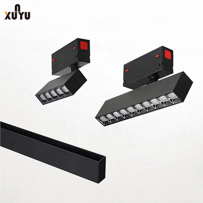 Schwarze Falten-lineares magnetisches geführtes Bahn-Licht-System 7W/10W