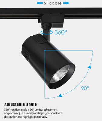 Warmer weißer LED-Bahn-Scheinwerfer 220-240V für Bekleidungsgeschäft