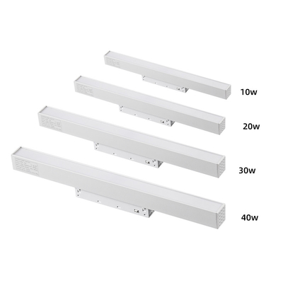 Hotel Villa 48 V magnetische Schienenleuchte 10 W 20 W 30 W weiße lineare kommerzielle Beleuchtung