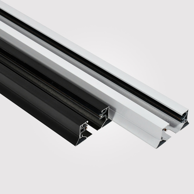 Zweidrahtangebrachte Aluminiumbahn-Oberflächenschiene 1m 1.5m 2m verdickt