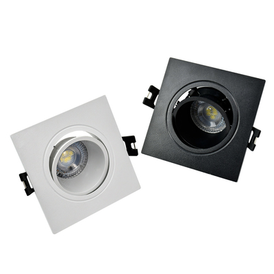 GU10/Mr16 vertieften Downlight-Wohnung PC Material für Supermarkt-Scheinwerfer Downlight