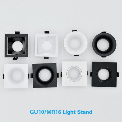 Justierbares Wohnungs-Quadrat des Winkel-Mr16 Downlight/runde Scheinwerfer-Wohnung