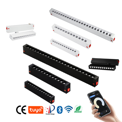 Schwarze weiße intelligente Bahn-Licht-System-Scheinwerfer-Grill-Lampen-lineares intelligentes keine Hauptlampe