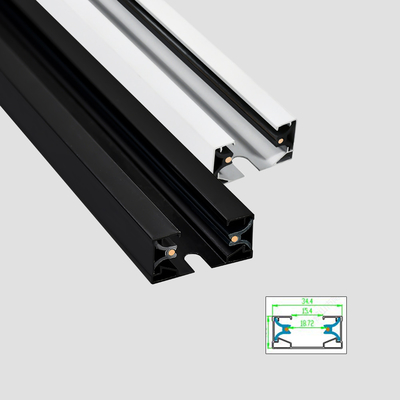 2 Draht-Bekleidungsgeschäft-Scheinwerfer-Schienenstrang-Aluminium verdickte