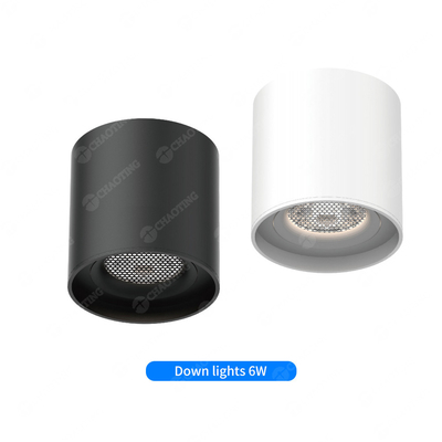 Ultrafeine Magnetrunde Downlight Anti-Glare Schwarz 6Watt 4000K Scheinwerfer
