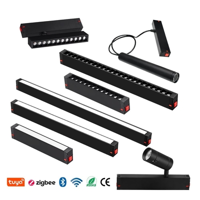 220V Einbaumontage Anhänger Scheinwerfer Linear 7w 10w Dimmbare Led Magnetbahnbeleuchtung