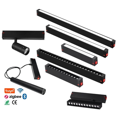 220V Heimessen Smart WiFi App Magnetische Linienleuchte Linienleuchte Linienleuchte System Magnetische Linienleuchte
